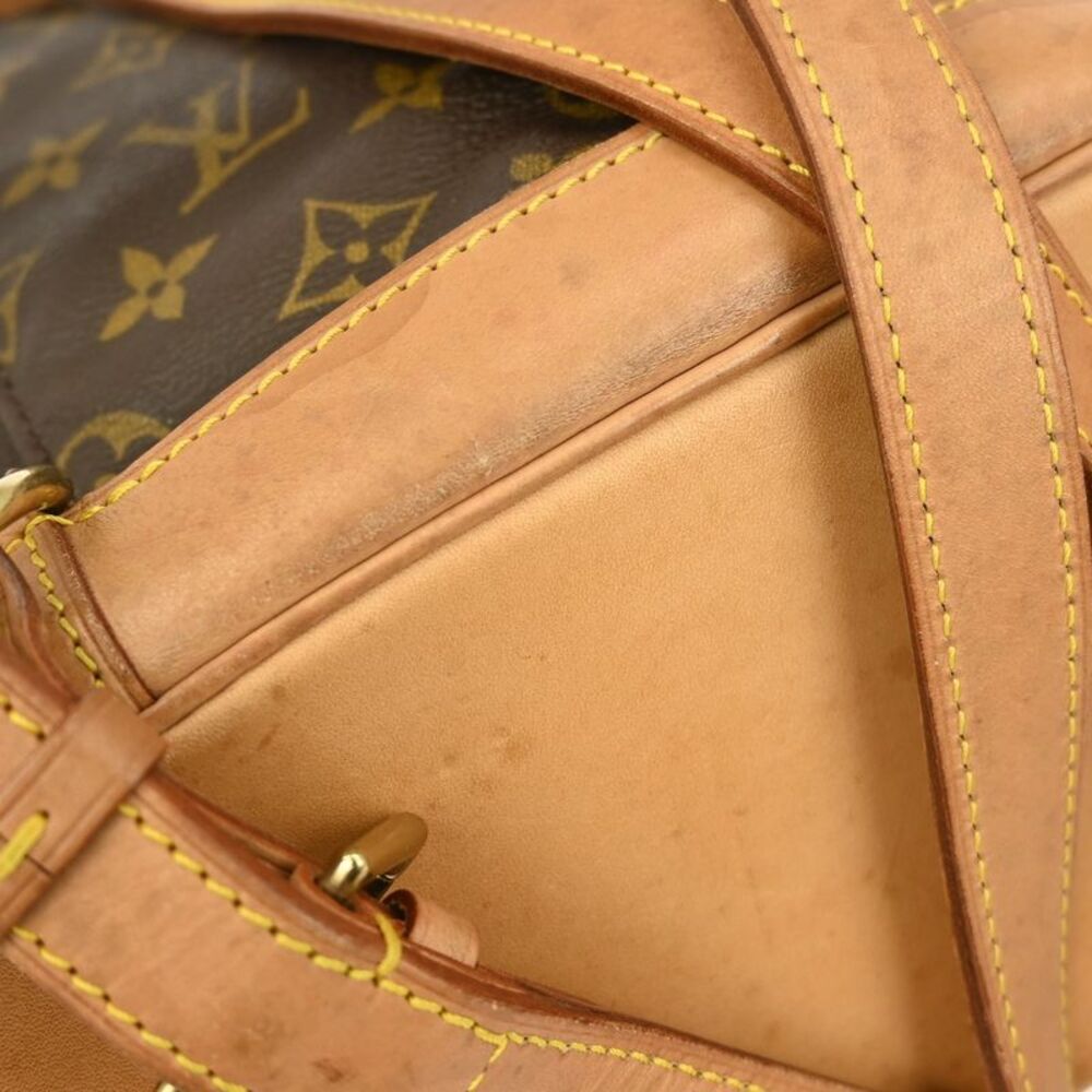 Louis Vuitton Montsouris Backpack Monogram Canvas Brown Canvas Backpack Bag - Picture 6 of 16